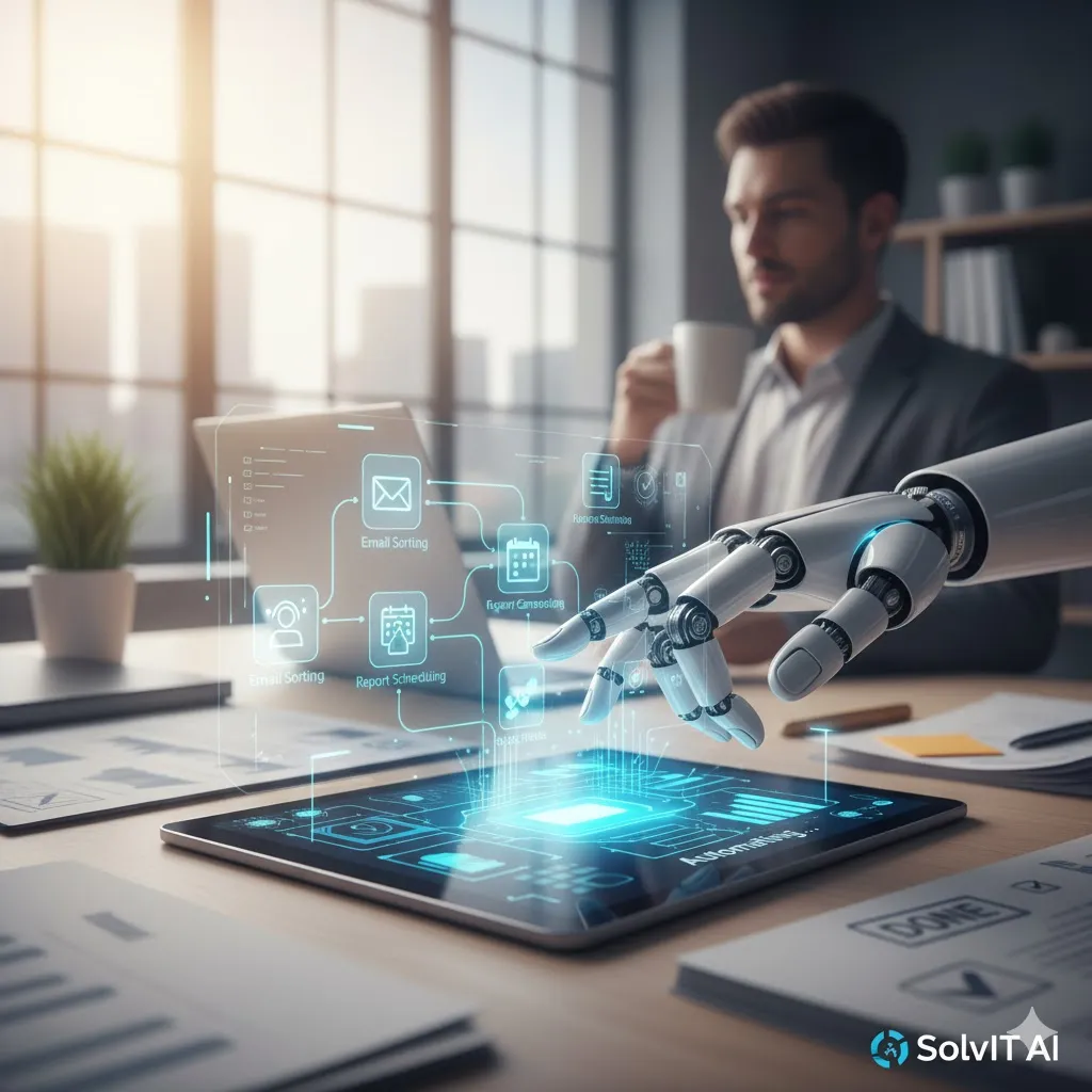 AI Automation and Enterprise Productivity visualization