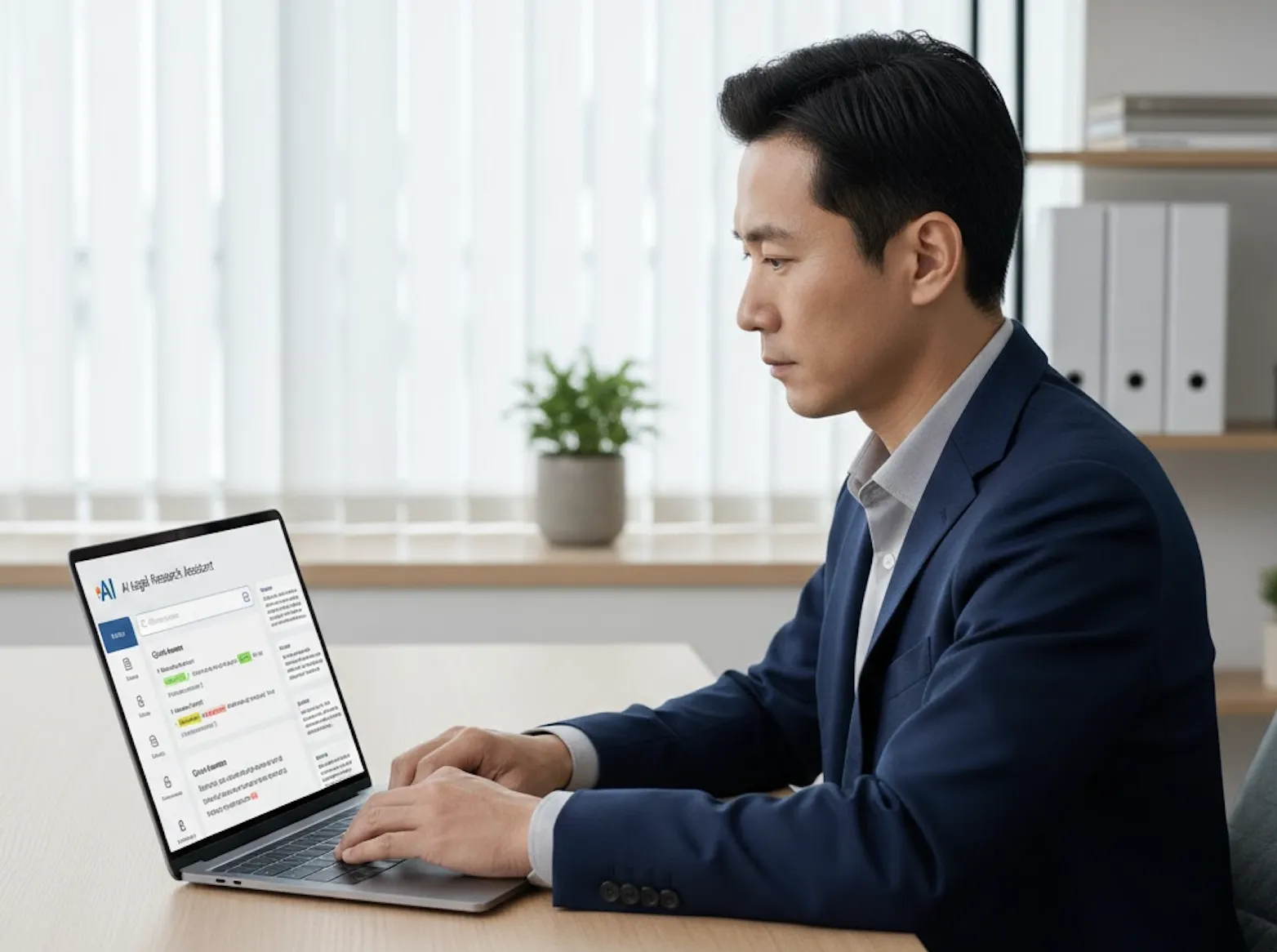 Secure internal legal knowledge bot interface
